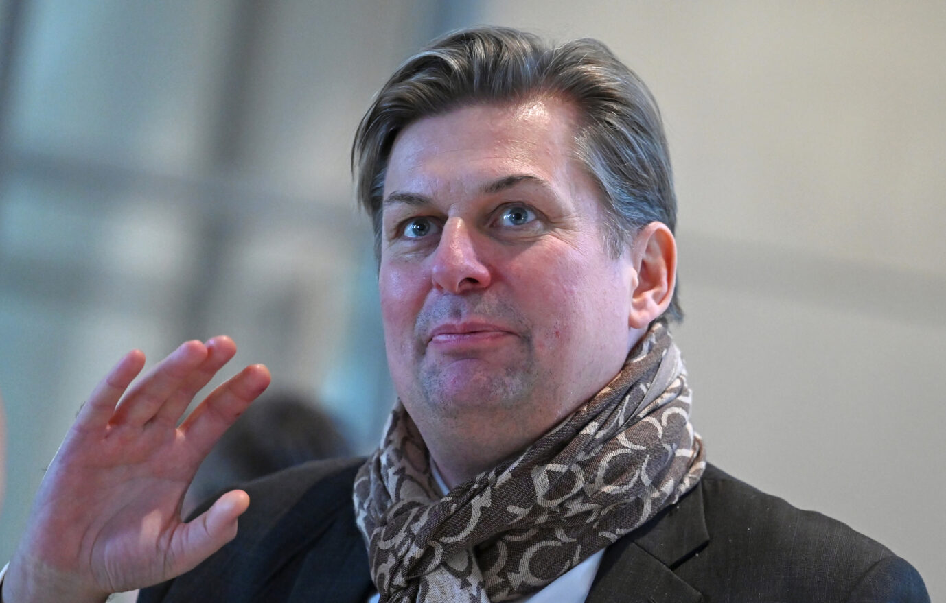 AfD-Bundestagsabgeordneter Maximilian Krah im Bundestag. Er hält die Absage der Leipziger Buchmesse für vorgeschoben und politisch motiviert.