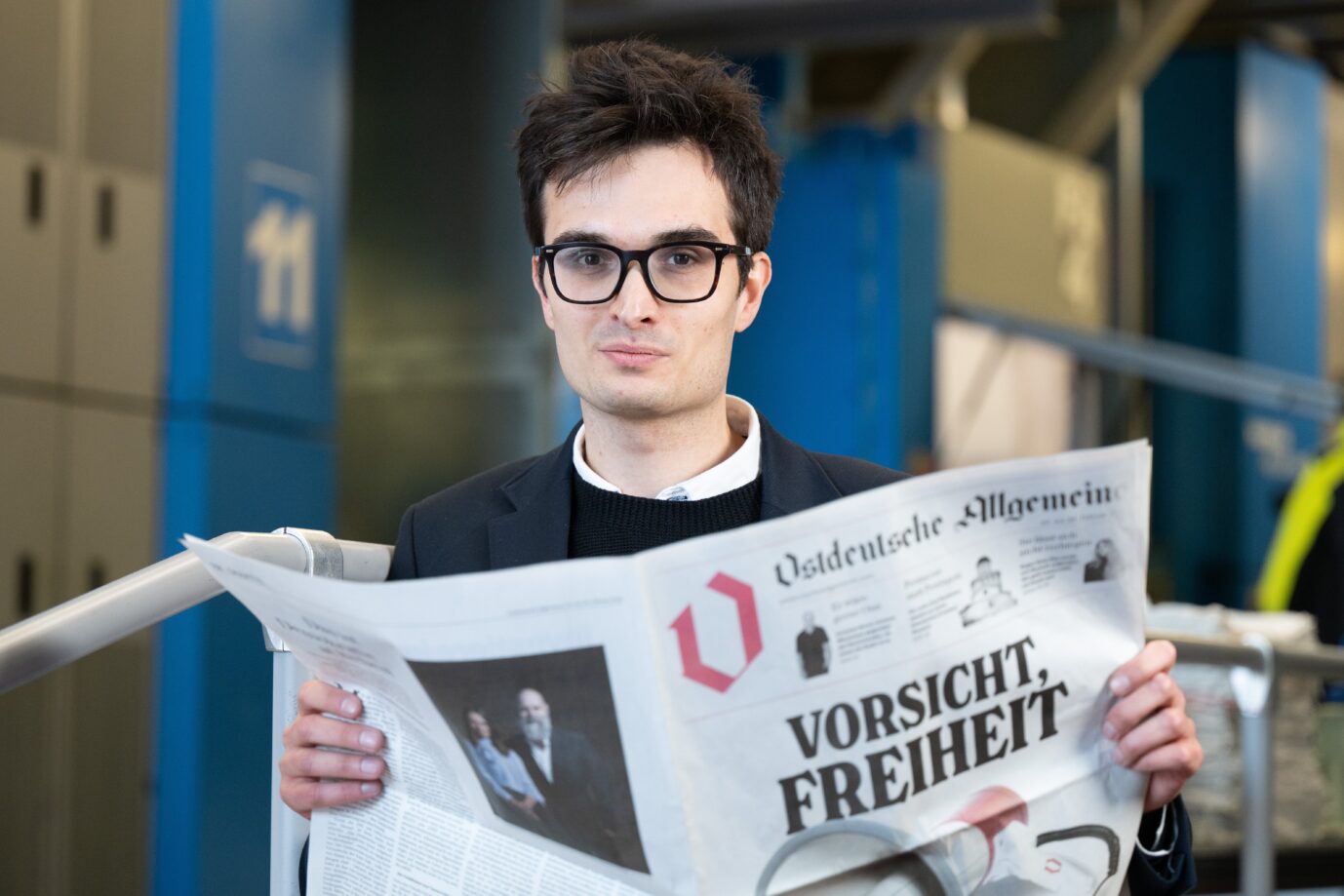 Dorian Baganz Chefredakteur der „Ostdeutschen Allgemeinen Zeitung“