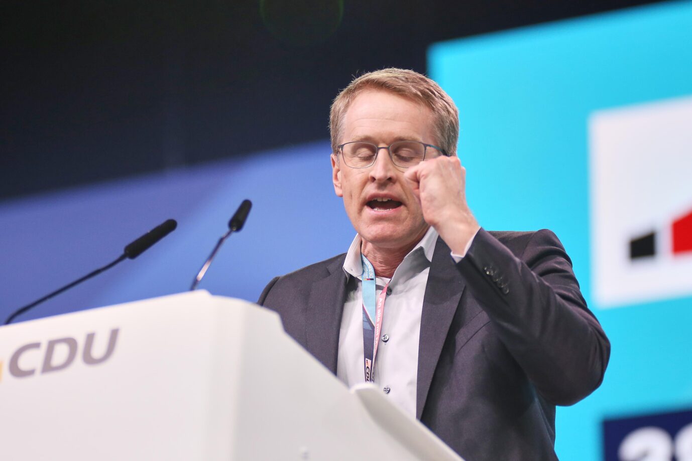 Hält an Plänen für eine Zuckersteuer fest: Daniel Günther (CDU), Ministerpräsident von Schleswig-Holstein. Foto: picture alliance / dts-Agentur | -