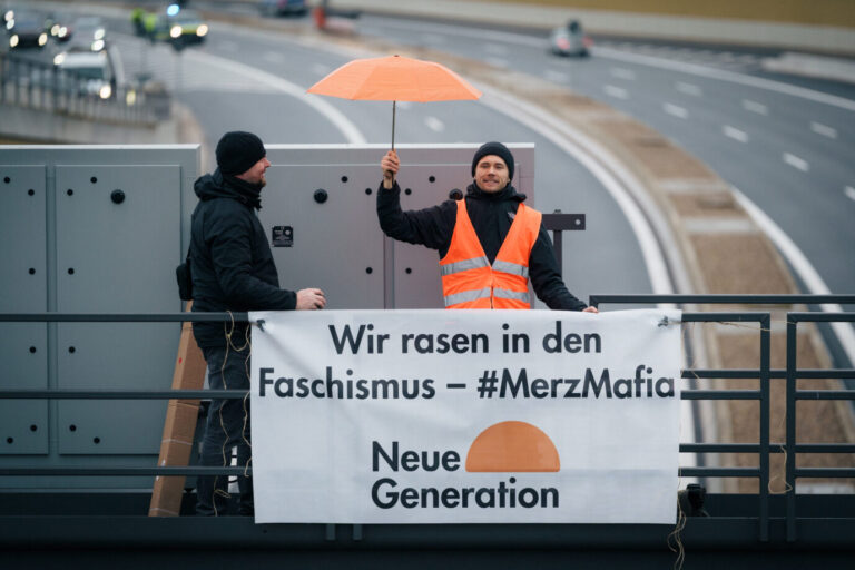 Gründer der klimaradikalen „Letzten Generation“, Henning Jäschke: Trotz drohendem „Faschismus“ gut gelaunt. (Themenbild)