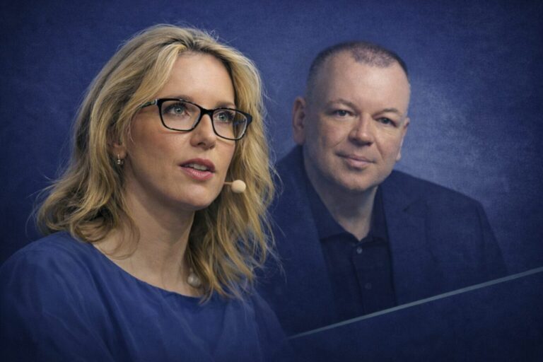 Der österreichische Plagiatsjäger Stefan Weber macht ihr nach Prüfung ihrer Dissertation schwere Vorwürfe: Alena Buyx. Foto: picture alliance / teutopress | / Stefan Weber / JF mit KI