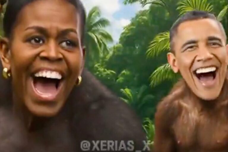 US-Präsident Donald Trump sorgt mit einem Video für Empörung, in dem er Barack und Michelle Obama als Affen darstellt. Die Demokratische Partei wirft Trump Rassismus vor. Nun äußert sich auch Obama.