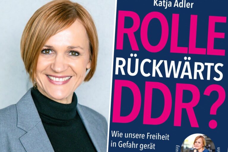 FDP-Politikerin Katja Adler und Ihr Buch „Rolle rückwärts DDR? Wie unser Freiheit in Gefahr gerät“ Finanzbuchverlag (FBV)