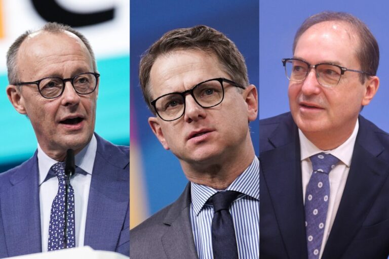 Merz, Linnemann, Dobrindt singen eines Hohelied auf die Migration
