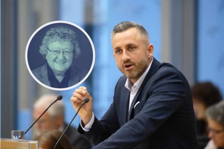 AfD-Spitzenkandidat zur Landtagswahl in Sachsen-Anhalt, Ulrich Siegmund: Strebt absolute Mehrheit an. Doch die Vetternwirtschaft-Vorwürfe belasten auch ihn. (Themenbild/Collage)