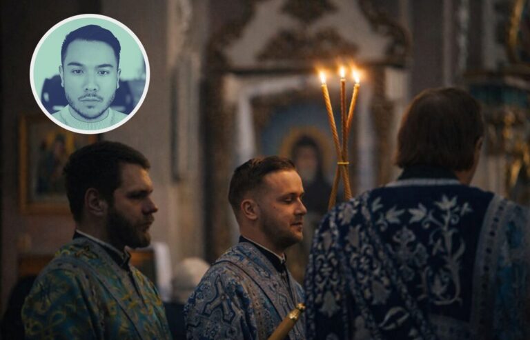 Ob katholisch oder orthodox: Die Kirchen in der Ukraine sind gut gefüllt.