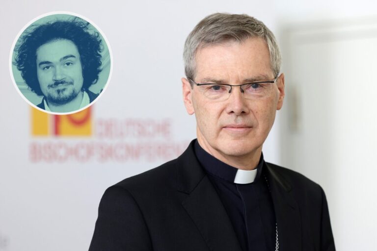 Auf Heiner Wilmer warten als Vorsitzenden der Deutschen Bischofskonferenz Bewährungsproben.