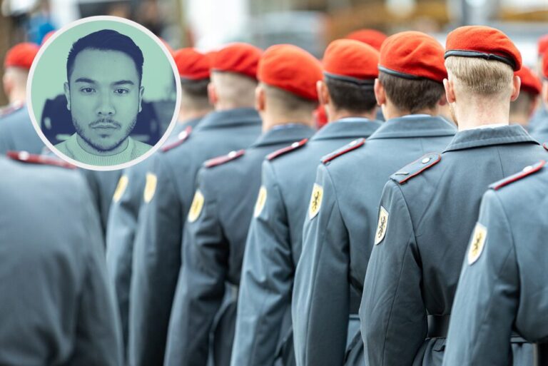 Soldaten zum Gelöbnis angetreten: Die Bundeswehr braucht nicht nur Material, gerade das Heer braucht Personal.