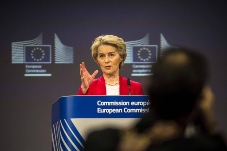 Ursula von der Leyen, die als Präsidentin der EU-Kommission auch die neue Entscheidung zum Thema Abtreibungen verantwortet.