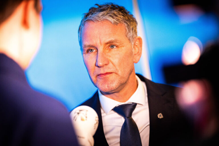 Sollte mit einem Redeverbot belegt werden: Thüringes Landes- und Fraktionsvorsitzender er AfD, Björn Höcke. Foto: MAGO / Bild13