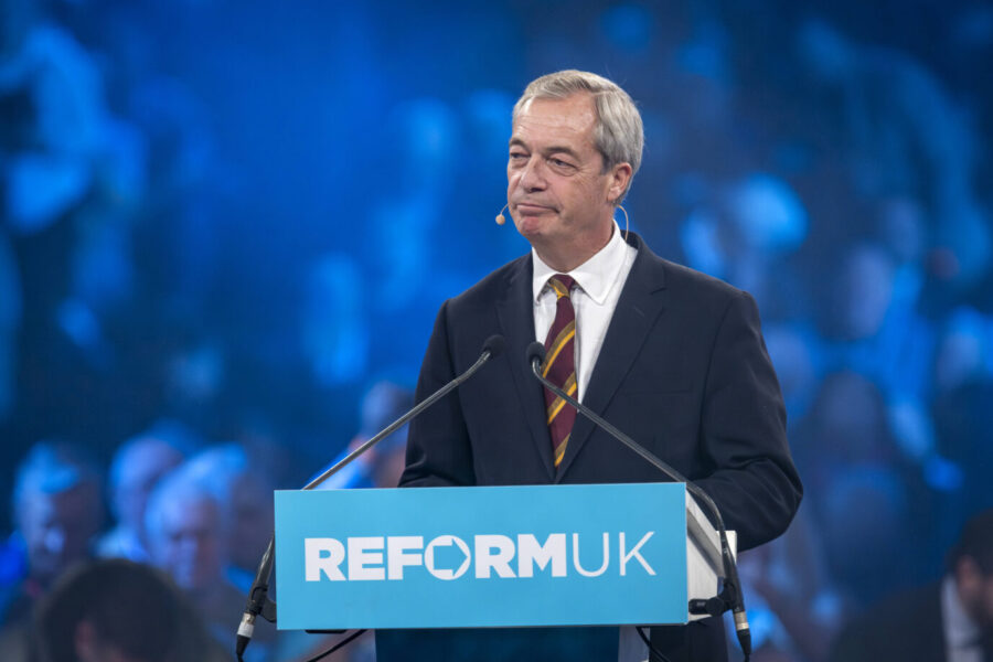 Vorsitzender von Reform UK, Nigel Farage: „Wir haben die Regierung vor Gericht gezerrt und gewonnen.“ (Themenbild)