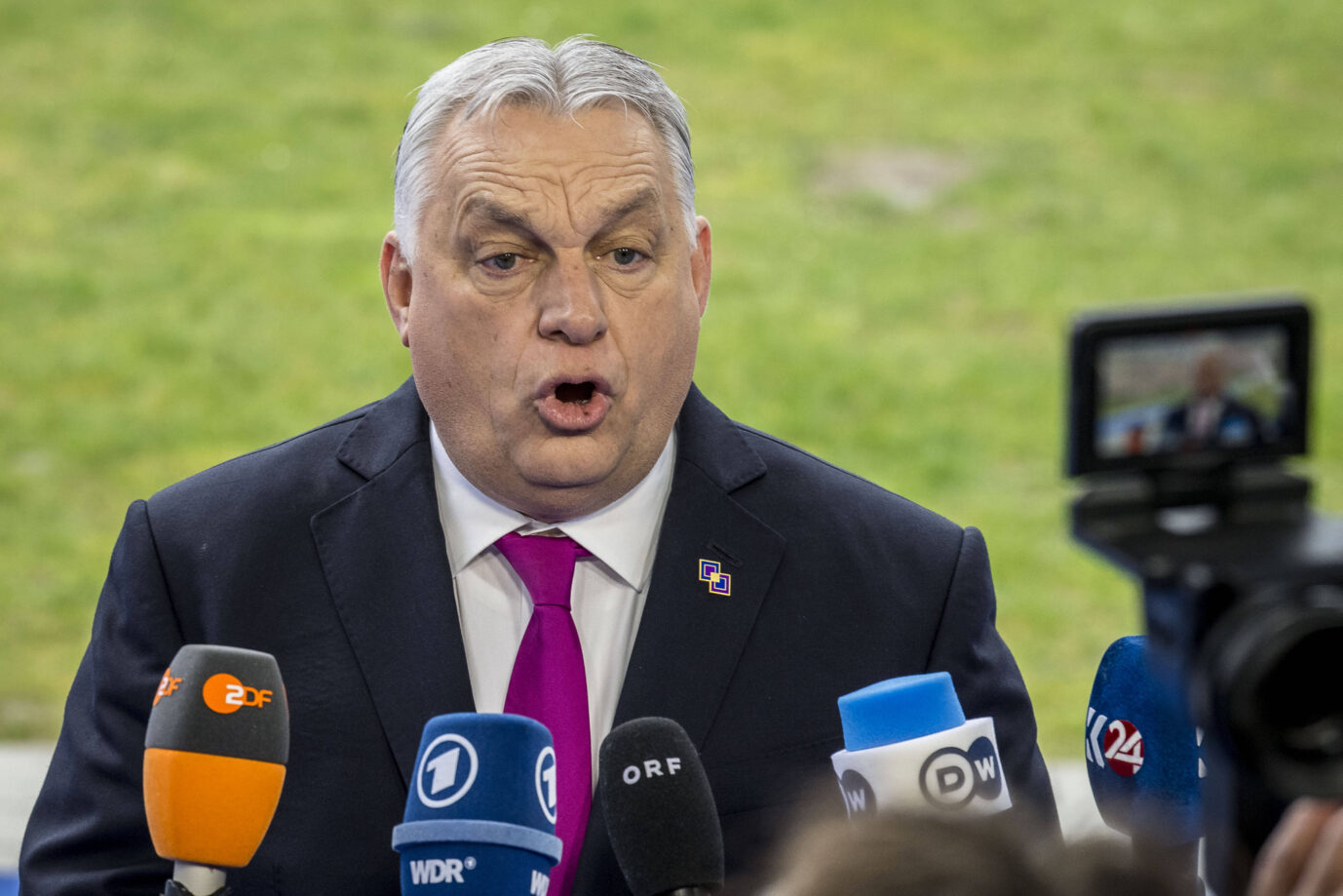 Ungarns Premierminister Viktor Orban will das Geld für die Ukraine erst freigeben, wenn sein Land wieder Öl aus der Druschba-Pipeline bekommt. Foto: IMAGO / ZUMA Press