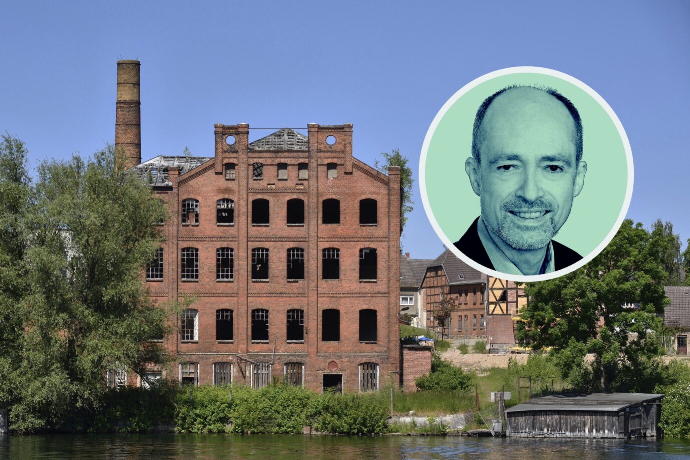 Eine Industrieruine in Mecklenburg-Vorpommern: Deutschland droht eine Deindustrialisierung. Die Wirtschaftskrise bedroht Millionen arbeitsplätze. (Themenbild)