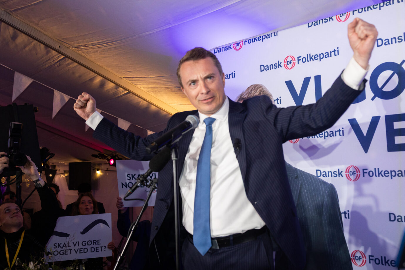 Der Vorsitzende der Dänischen Volkspartei, Morten Messerschmidt: „Sehr viele Menschen wünschen sich eine andere Richtung.“ Bei der Parlamentswahl in Dänemark konnte die migrationskritische Partei 9,1 Prozent erreichen. (Themenbild)
