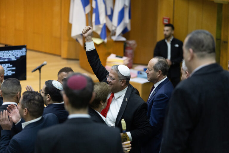 Israels Sicherheitsminister Itamar Ben-Gvir hat das Gesetz zur Todesstrafe mit seiner Partei Otzma Jehudit vorangetrieben