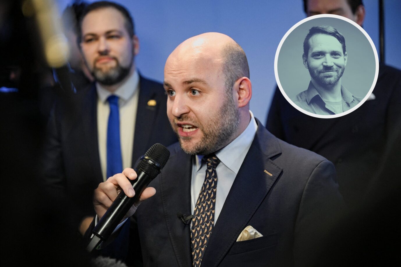 AfD-Ministerpräsidentenkandidat Frohnmaier: Starkes Ergebnis für die AfD im Westen. Foto: picture alliance / REUTERS | Jana Rodenbusch