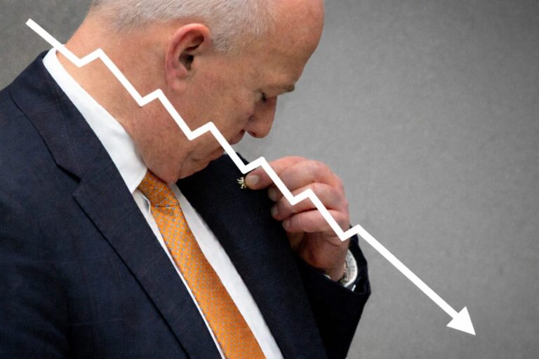 Berlins Regierender Bürgermeister Kai Wegner (CDU) ist in Berlin unbeliebt wie nie zuvor.