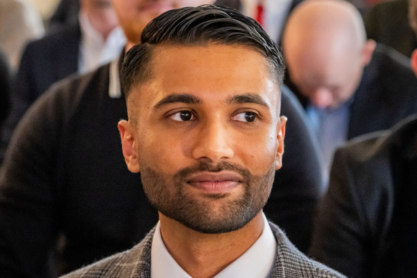 GD-Landesvorsitzender Nafiur Rahman in Hessen: Wie steht er zu Remigration und Co.? Foto: picture alliance/dpa | Andreas Arnold