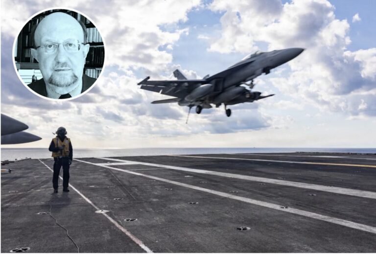 Startendes Flugzeug der US-Army