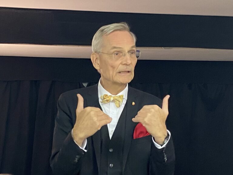 Historiker Michael Feldkamp in der Gedenkbibliothek zu Ehren der Opfer des Stalinismus. Er referiert über einen Stasi-Spion im Vatikan. Foto: JF