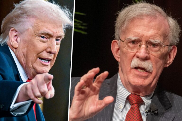 US-Präsident Donald Trump, ehemaliger Nationaler Sicherheitsberater und Botschafter John Bolton: Kritik an Trumps Iran-Krieg