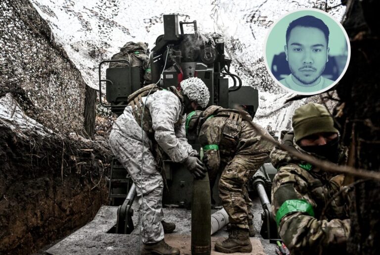 Ukrainekrieg: Ukrainische Artillerie im Einsatz: Kiew konnte unlängst wieder Boden gut machen auf dem Schlachtfeld.