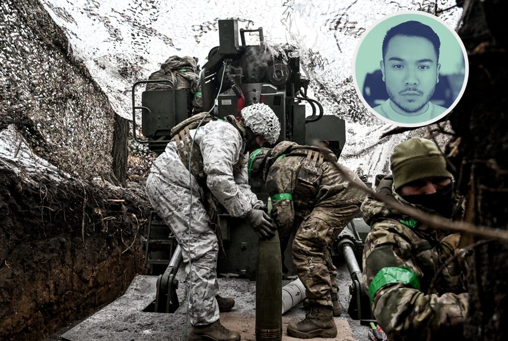 Ukrainekrieg: Ukrainische Artillerie im Einsatz: Kiew konnte unlängst wieder Boden gut machen auf dem Schlachtfeld.