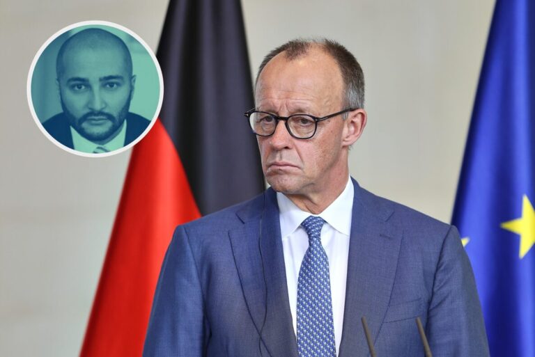 Bundeskanzler Friedrich Merz (CDU) hat offenbar keine politischen Überzeugungen, so kann er jede Position räumen.