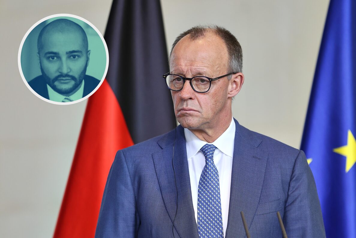 Bundeskanzler Friedrich Merz (CDU) hat offenbar keine politischen Überzeugungen, so kann er jede Position räumen.