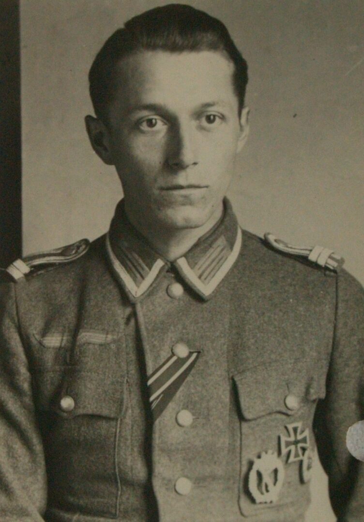 Heinz Rafoth als Unteroffizier 1944. 