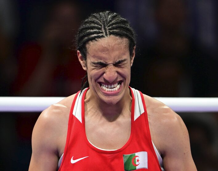 Er war der wohl bekannteste Trans-Sportler der Olympia-Geschichte: Boxer Imane Khelif aus Algerien. Foto: IMAGO / Anadolu Agency