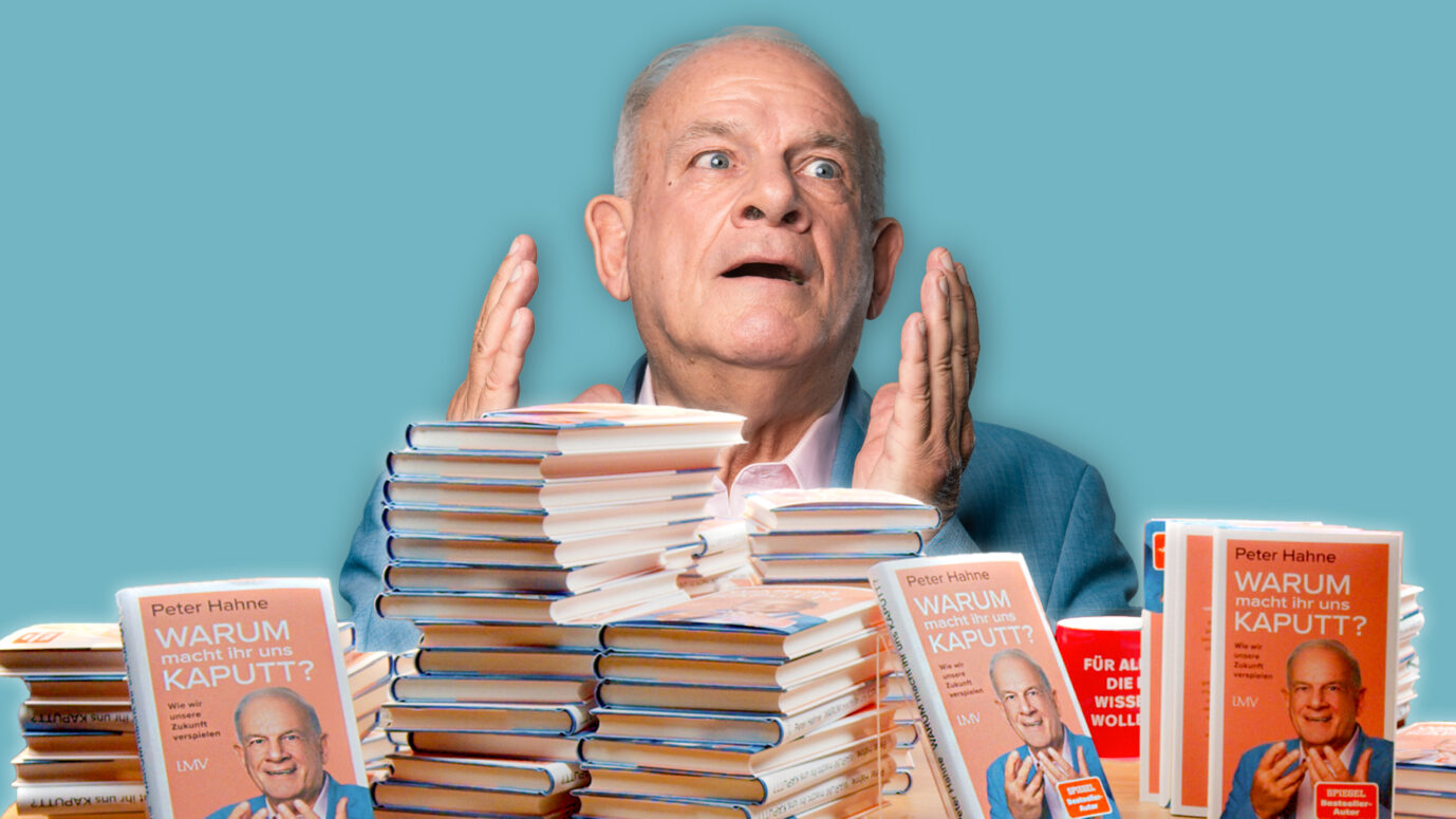 Spricht im JF-TV-Studio Klartext: Bestsellerautor Peter Hahne. Foto: JF