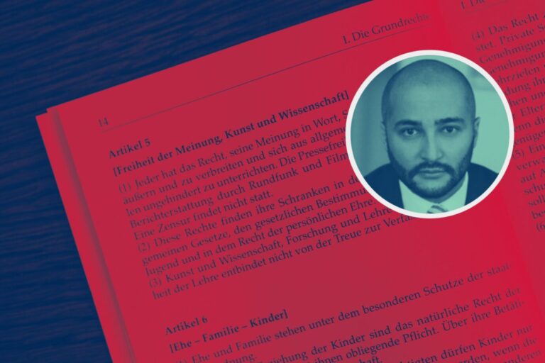Artikel 5 des Grundgesetzes: Wie viel ist die Meinungsfreiheit-Garantie in Deutschland noch wert? (Themenbild/Collage)