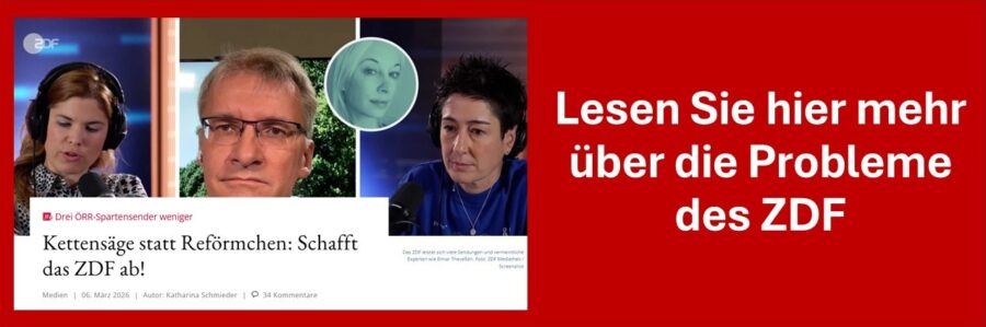 Howard Carpendale ist kein Einzelfall. Das ZDF ist problematisch