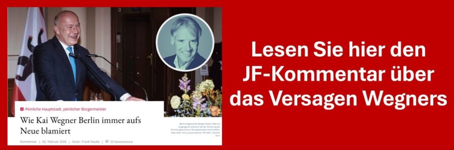 Kai Wegners Probleme als Bürgermeister.