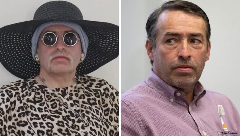 Der Festgenommene als Marla-Svenja und Sven Liebich – jeweils vor Gericht.