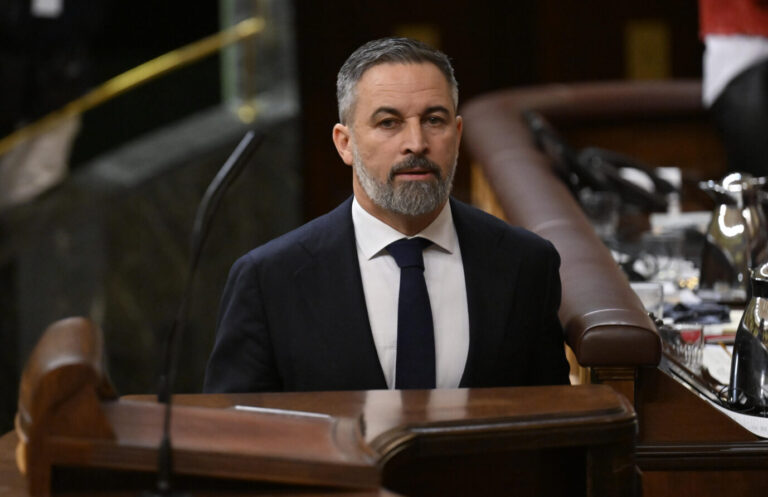 Spanien: Vox-Chef Santiago Abascal will eine strengere Migrationspolitik als die Konservativen von der PP.