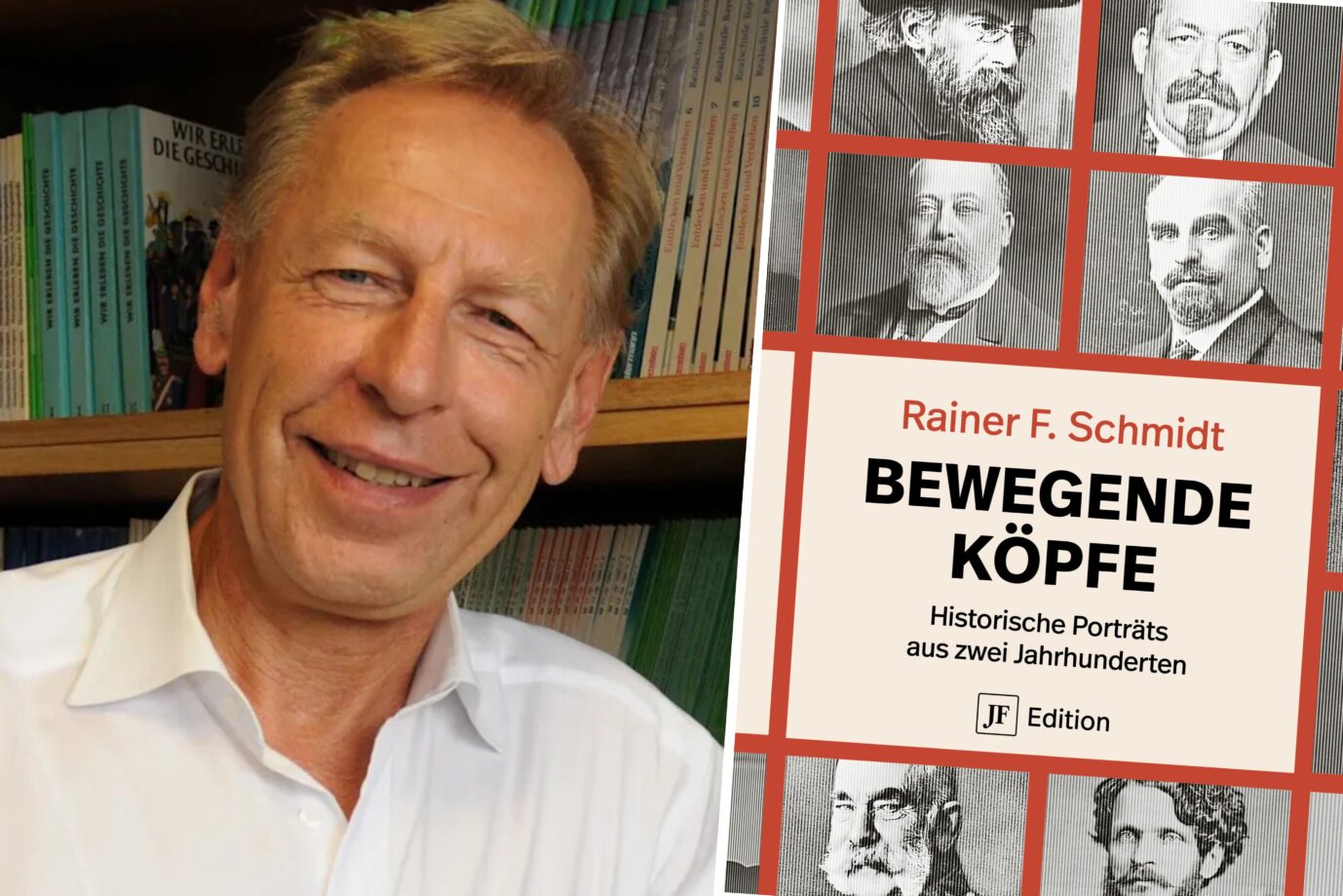 Geschichte: Rainer F. Schmidt, „Bewegende Köpfe. Historische Porträts aus zwei Jahrhunderten“