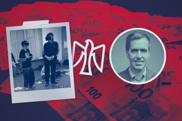 Zwei „nicht-binäre“ Referenten der Falken an einer Schule in Sachsen: Üppig subventionierte Linksradikale. (Themenbild/Collage)
