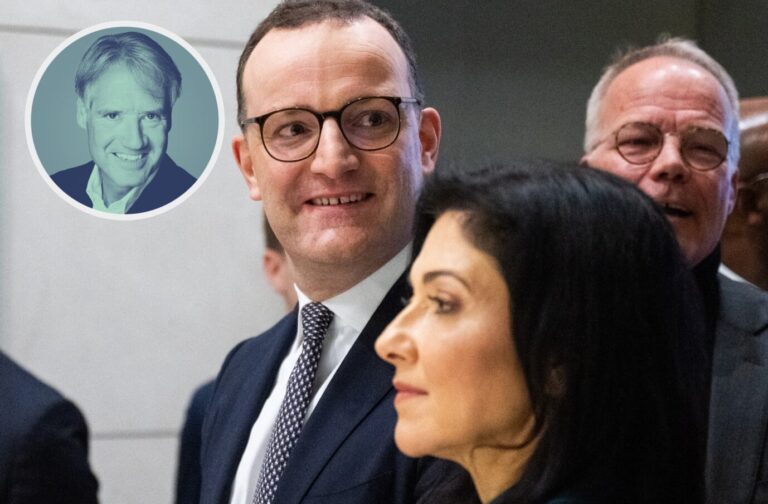 So sehen sie aus, die Politiker, die Menschen übers Heizungsgesetz verarmen: Unions-Fraktionschef Jens Spahn, Wirtschaftsministerin Katherina Reiche und SPD-Fraktionschef Matthias Miersch (v.l.n.r.).