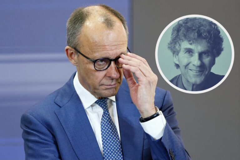 Bundeskanzler Friedrich Merz (CDU): Politisch gelähmt. So sehr, dass auch wohlgesonnene Hauptstadtjournalisten vom Systemversagen sprechen. (Themenbild/Collage)