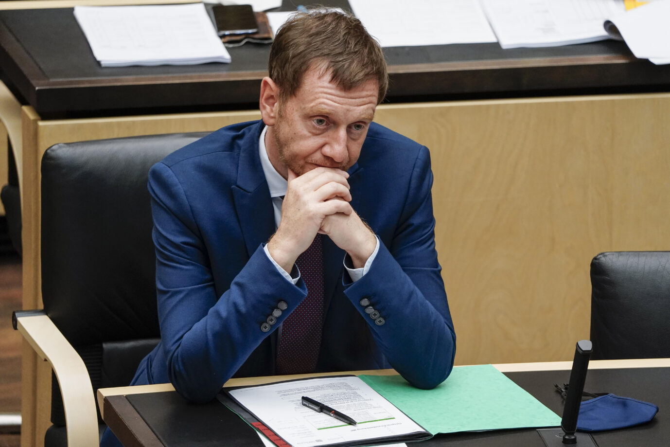Sachsens Ministerpräsident Michael Kretschmer (CDU): Ohne Rückhalt der Bevölkerung. (Themenbild)