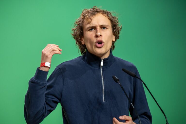 Ex-Chef der Grünen Jugend, Jakob Blasel: Hat einen Aufruf aus einer Klimademo in Berlin verbreitet.
