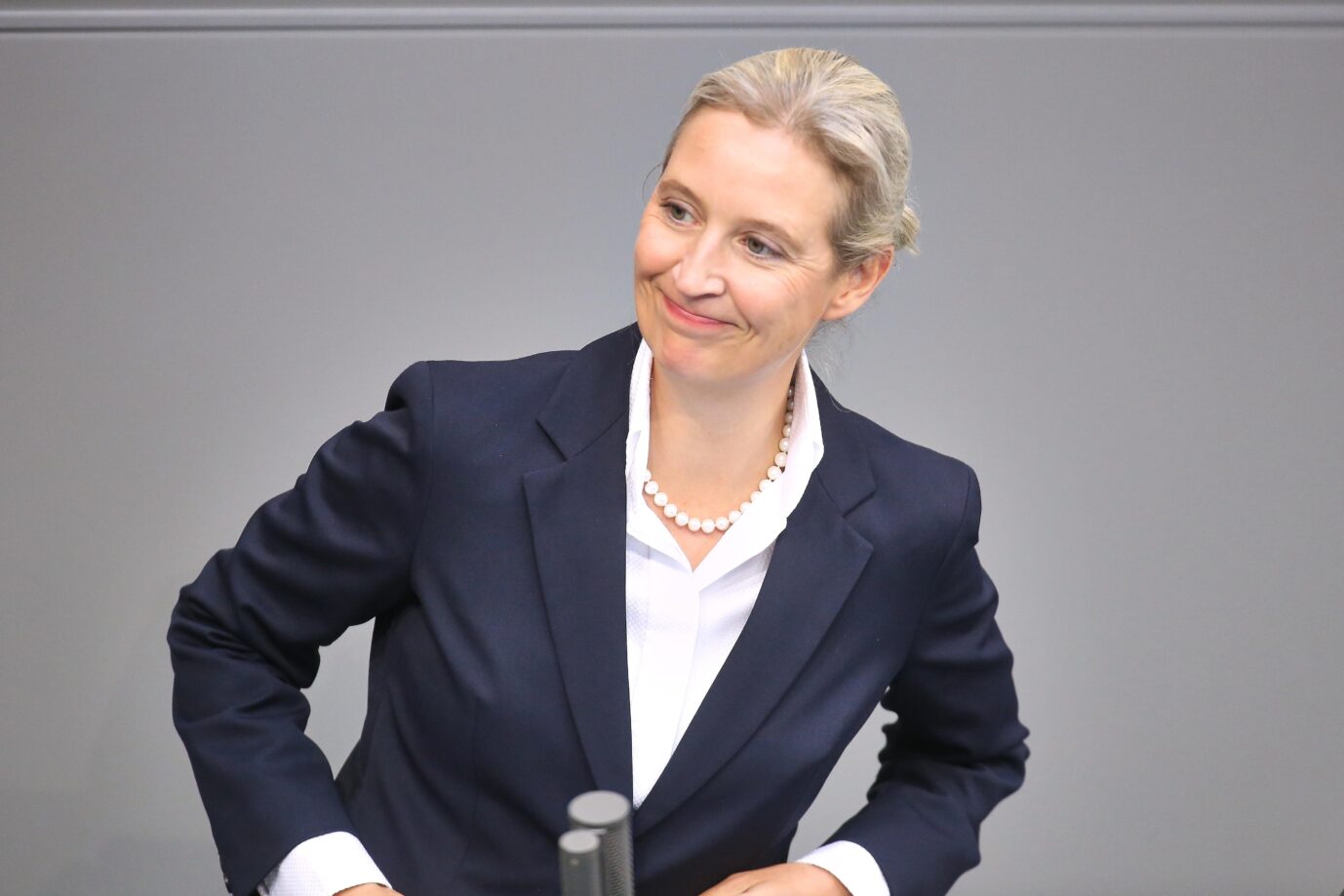 Berlin, Deutschland: Deutscher Bundestag: 27. Bundestagssitzung - Haushaltswoche: Alice Weidel, AfD