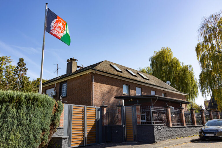Das Generalkonsulat des von den Taliban regierten Afghanistans in Bonn-Ückesdorf.
