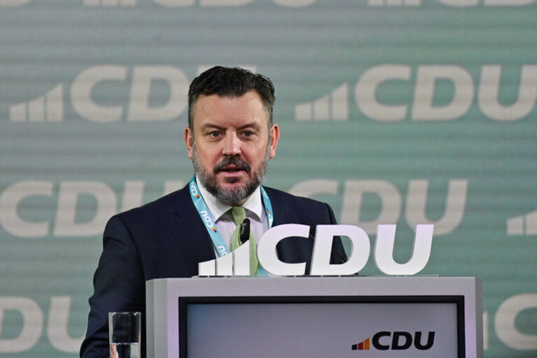 CDU-Vize in Sachsen-Anhalt, André Schröder: Für ihn müsse es auch ohne eine eigene Mehrheit weitergehen.