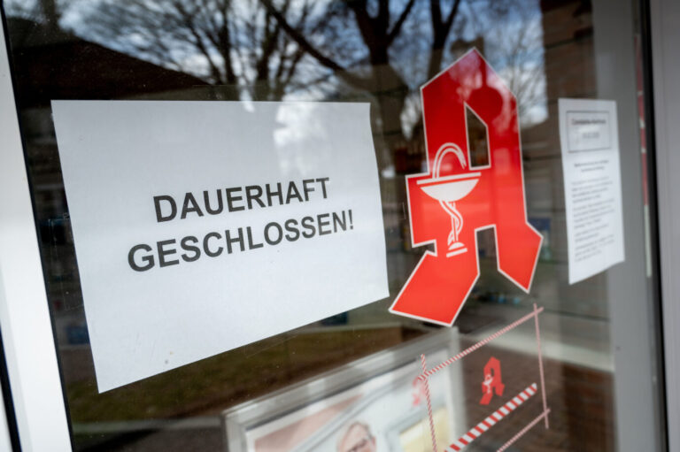 Apothekenschließungen sind seit Jahren ein anhaltender Trend (Symbolbild).