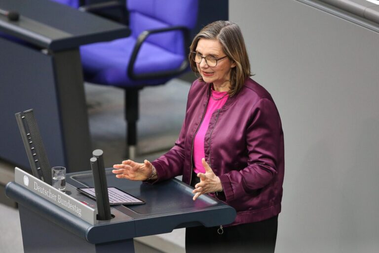 Katrin Göring-Eckardt (Grüne): Sie dankt am 8. Mai den Alliierten für die "Befreiung". Foto: picture alliance / dts-Agentur | -