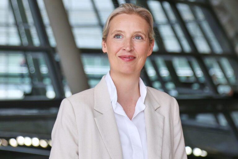 Nun auch im ARD-„Deutschlandtrend“ vorn: AfD-Chefin Alice Weidel am Dienstag im Deutschen Bundestag.
