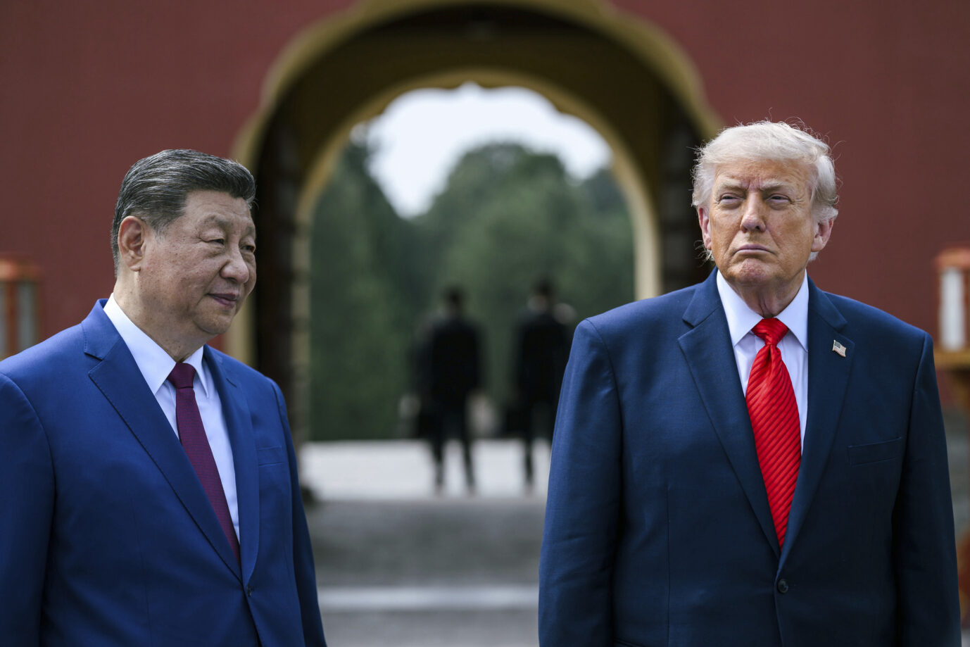 Chinas Staatspräsident Xi Jinping mit US-Präsident Donald Trump: in Peking am verhandeln: picture alliance / ZUMAPRESS.com | Daniel Torok/White House